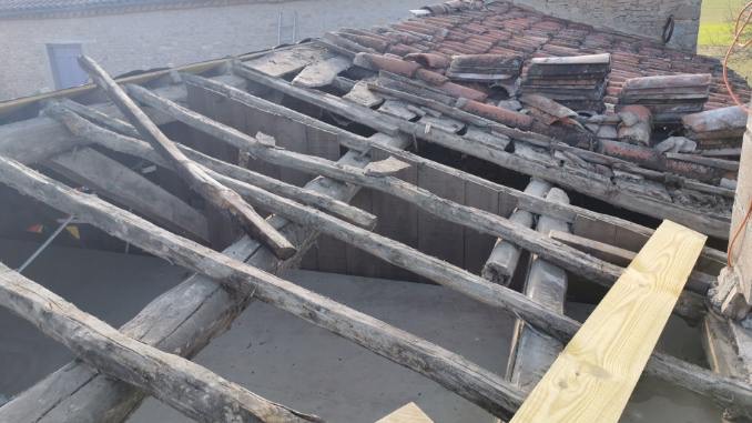 Réfection de toiture – Aussac