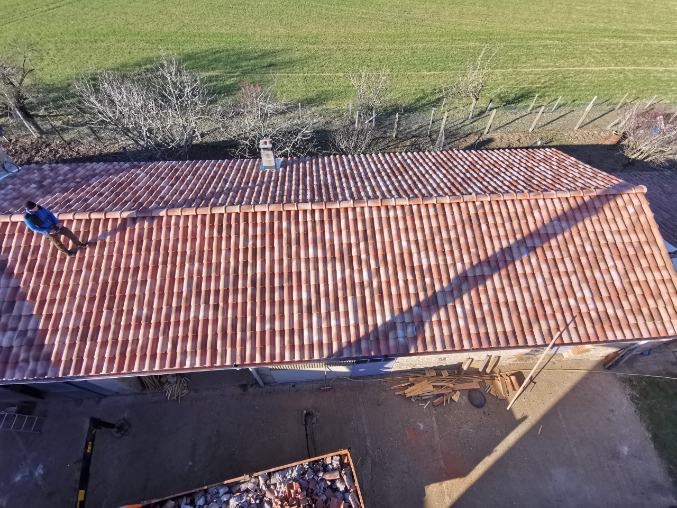 Réfection de toiture – Aussac